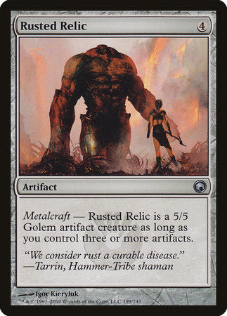 Rusted Relic [Scars of Mirrodin] | Black Swamp Games