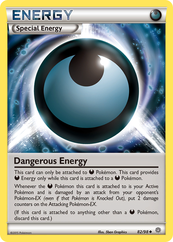 Dangerous Energy (82/98) [XY: Ancient Origins] | Black Swamp Games