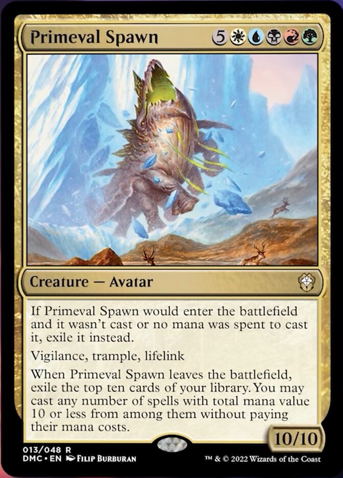 Primeval Spawn [Dominaria United Commander] | Black Swamp Games