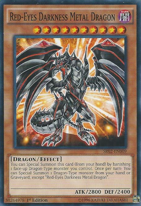 Red-Eyes Darkness Metal Dragon [SR02-EN009] Common | Black Swamp Games