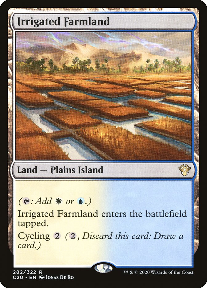 Irrigated Farmland [Commander 2020] | Black Swamp Games