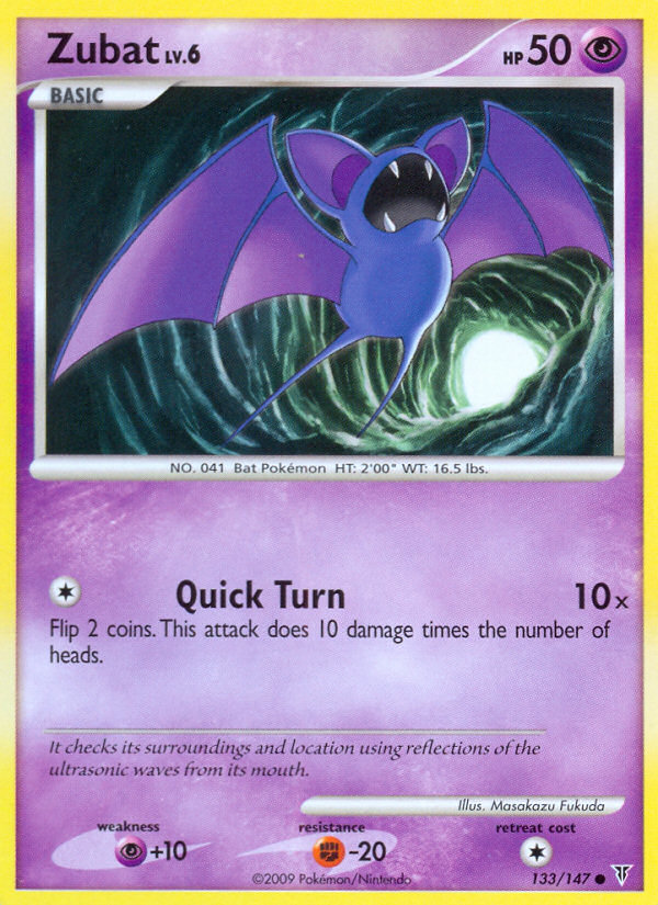 Zubat (133/147) [Platinum: Supreme Victors] | Black Swamp Games