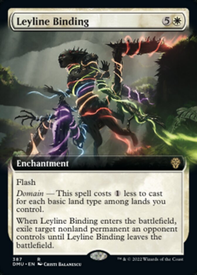 Leyline Binding (Extended Art) [Dominaria United] | Black Swamp Games