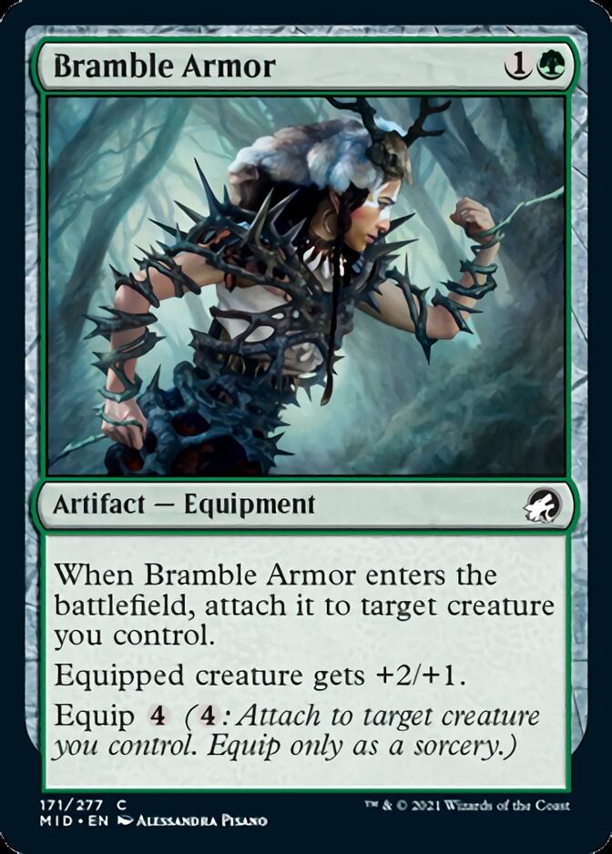 Bramble Armor [Innistrad: Midnight Hunt] | Black Swamp Games