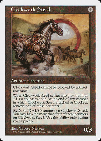 Clockwork Steed [Fifth Edition] | Black Swamp Games