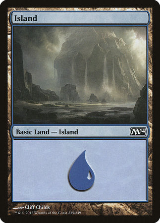 Island (235) [Magic 2014] | Black Swamp Games