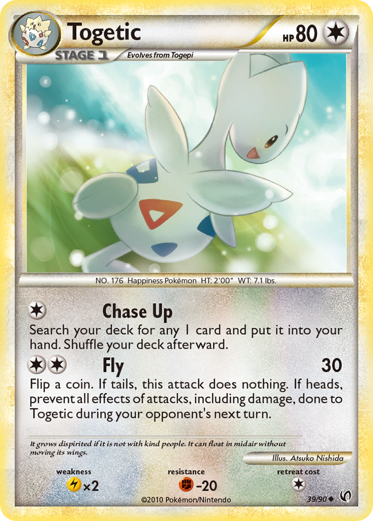 Togetic (39/90) [HeartGold & SoulSilver: Undaunted] | Black Swamp Games