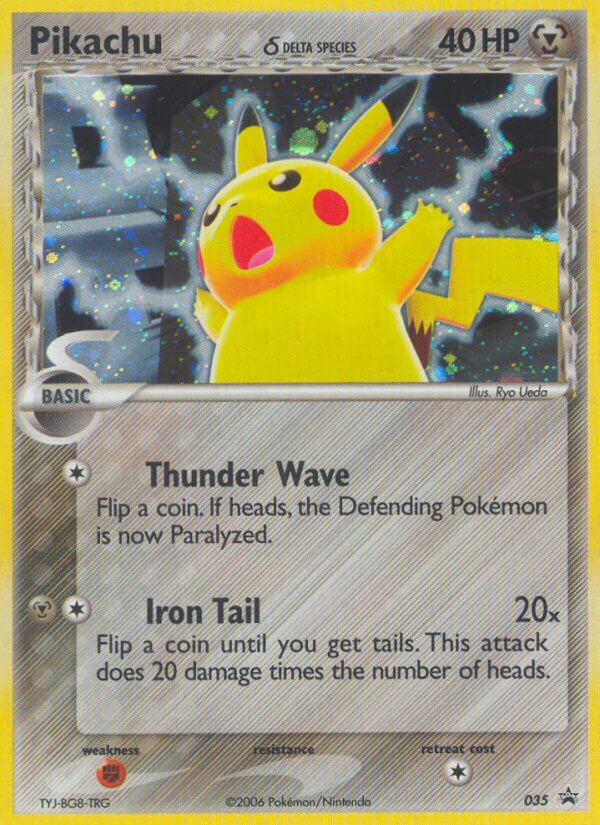 Pikachu (035) (Delta Species) [Nintendo: Black Star Promos] | Black Swamp Games