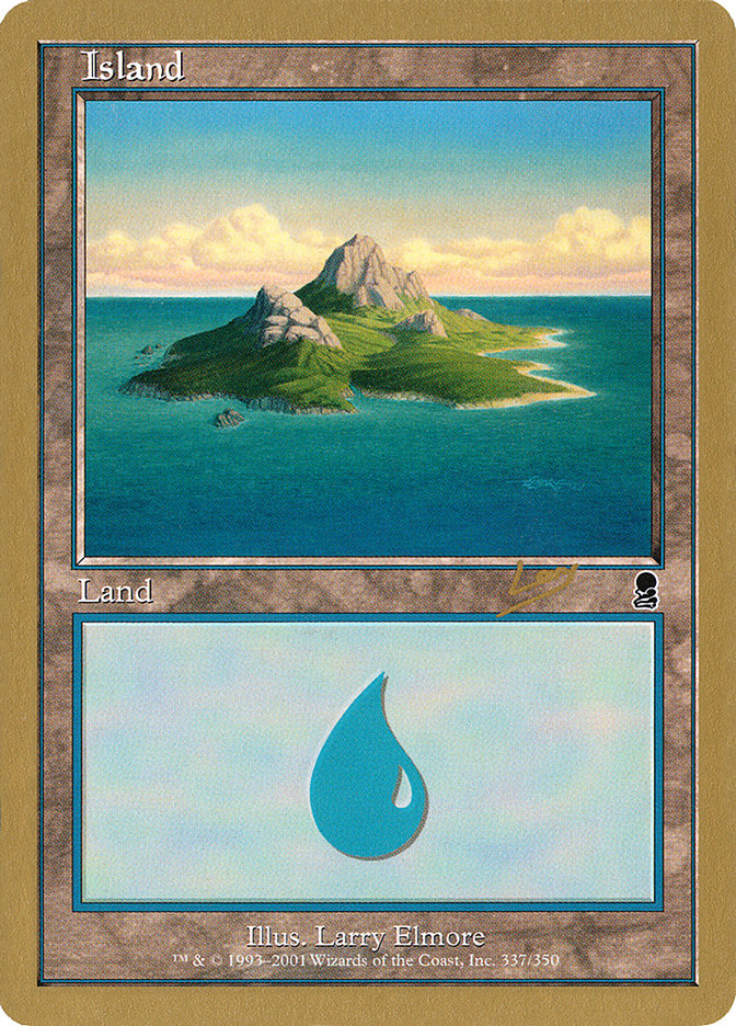 Island (rl337) (Raphael Levy) [World Championship Decks 2002] | Black Swamp Games