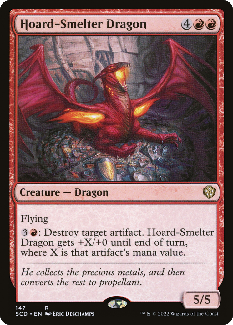 Hoard-Smelter Dragon [Starter Commander Decks] | Black Swamp Games