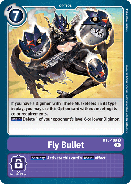 Fly Bullet [BT6-109] [Double Diamond] | Black Swamp Games