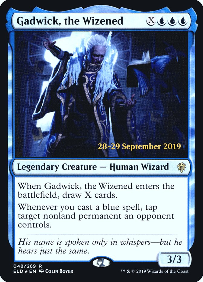 Gadwick, the Wizened  [Throne of Eldraine Prerelease Promos] | Black Swamp Games