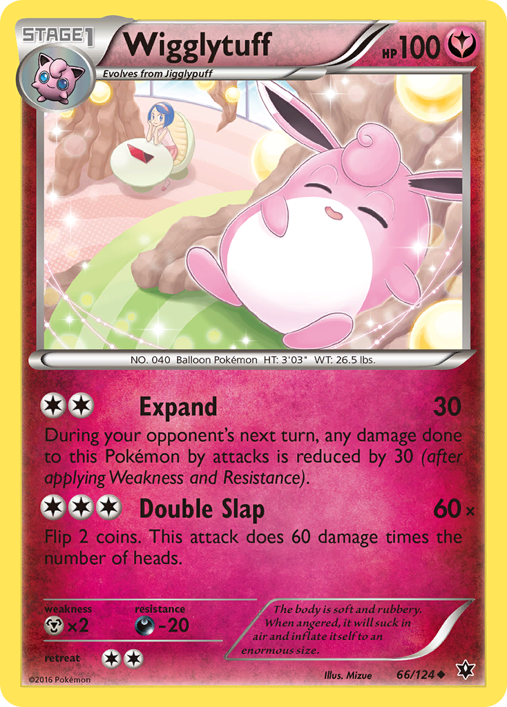 Wigglytuff (66/124) [XY: Fates Collide] | Black Swamp Games