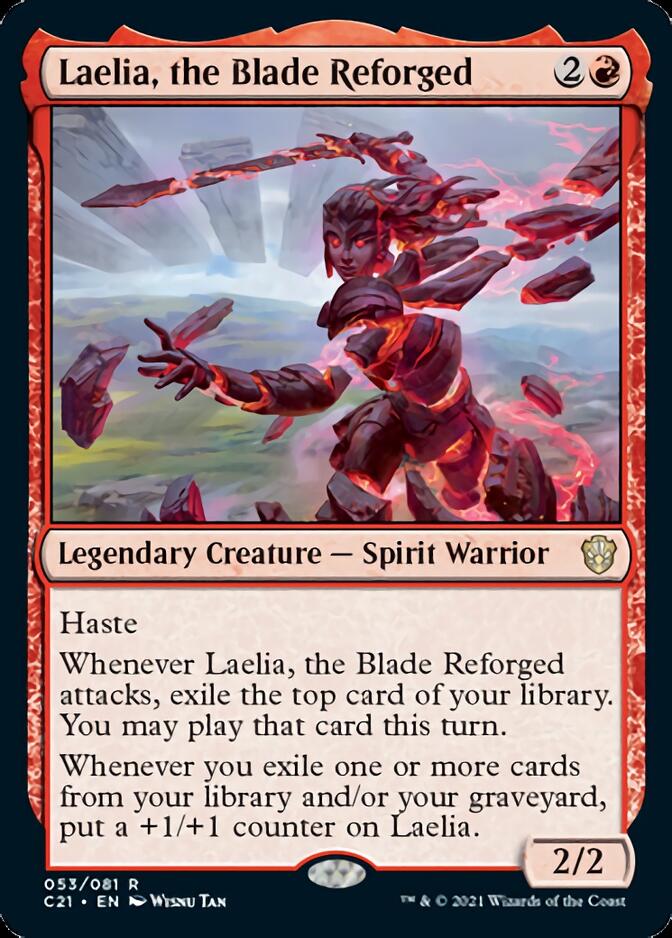 Laelia, the Blade Reforged [Commander 2021] | Black Swamp Games