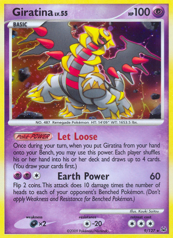 Giratina (9/127) [Platinum: Base Set] | Black Swamp Games