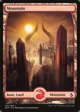 Mountain (253) - Full Art [Amonkhet] | Black Swamp Games