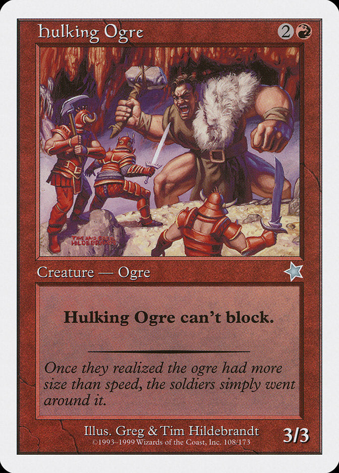 Hulking Ogre [Starter 1999] | Black Swamp Games