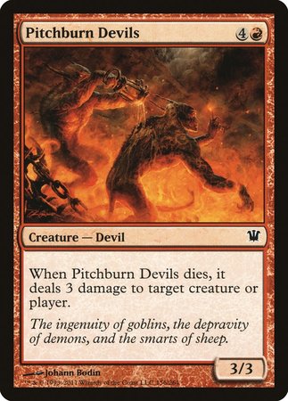 Pitchburn Devils [Innistrad] | Black Swamp Games