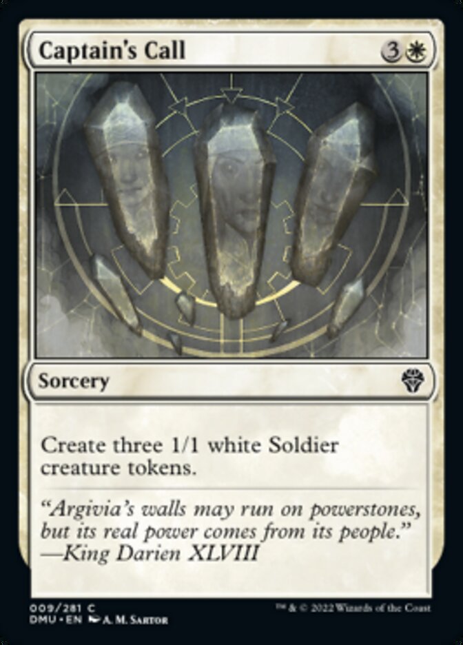 Captain's Call [Dominaria United] | Black Swamp Games