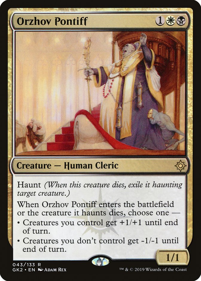 Orzhov Pontiff [Ravnica Allegiance Guild Kit] | Black Swamp Games