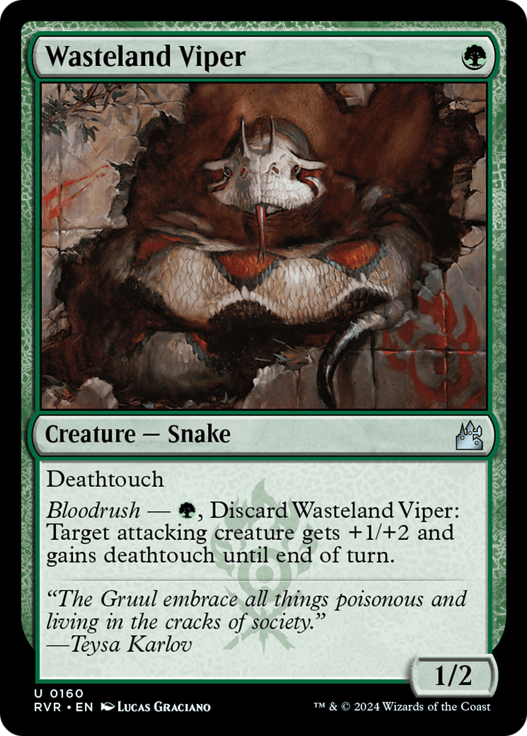 Wasteland Viper [Ravnica Remastered] | Black Swamp Games