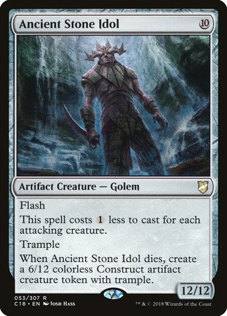 Ancient Stone Idol [Commander 2018] | Black Swamp Games
