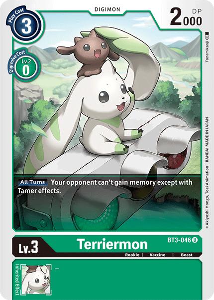 Terriermon [BT3-046] [Release Special Booster Ver.1.5] | Black Swamp Games