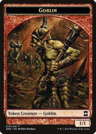 Goblin Token [Eternal Masters Tokens] | Black Swamp Games