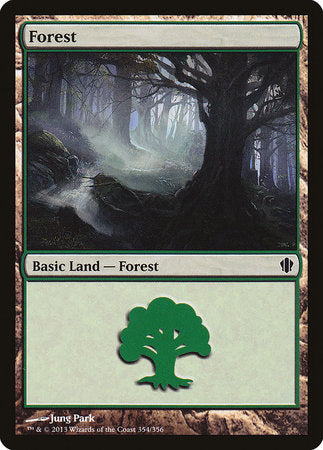 Forest (354) [Commander 2013] | Black Swamp Games