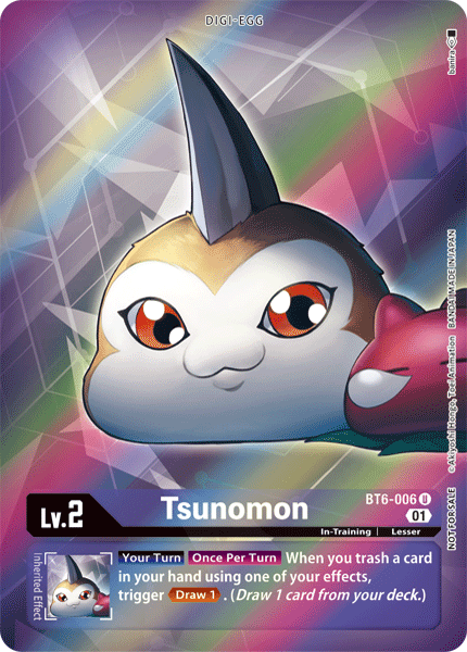 Tsunomon [BT6-006] (Alternative Art - Box Topper) [Double Diamond] | Black Swamp Games