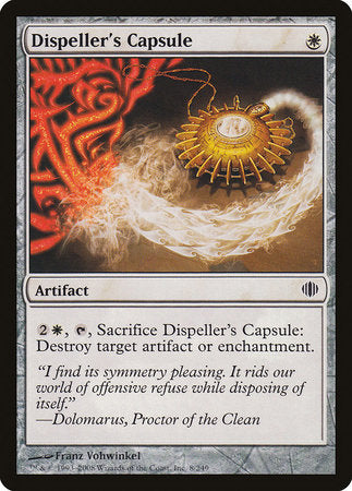 Dispeller's Capsule [Shards of Alara] | Black Swamp Games