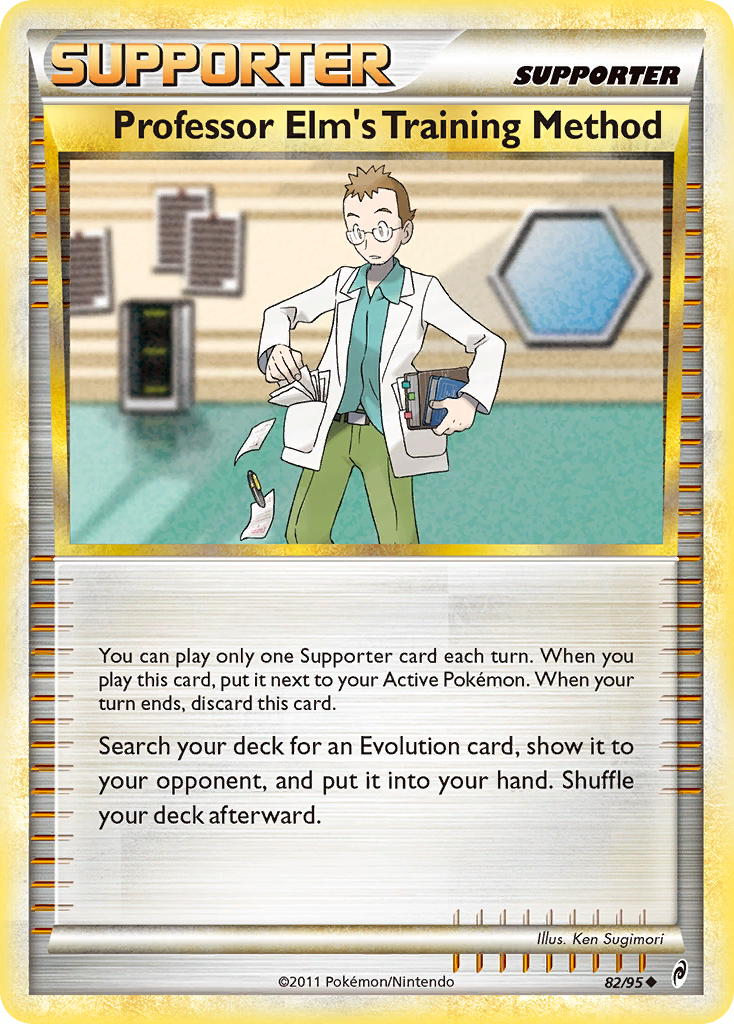 Professor Elm's Training Method (82/95) [HeartGold & SoulSilver: Call of Legends] | Black Swamp Games