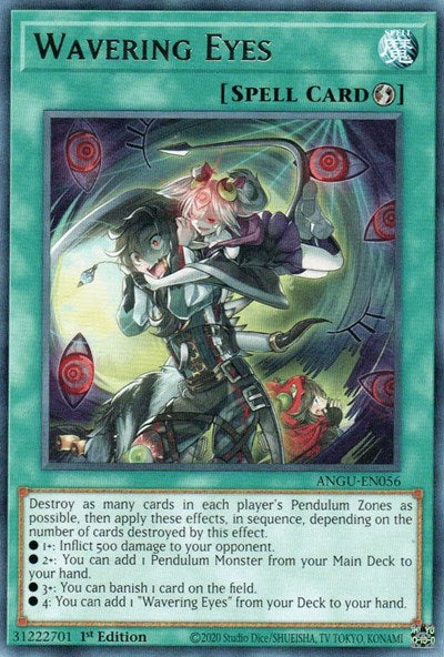 Wavering Eyes (Rare) [ANGU-EN056] Rare | Black Swamp Games