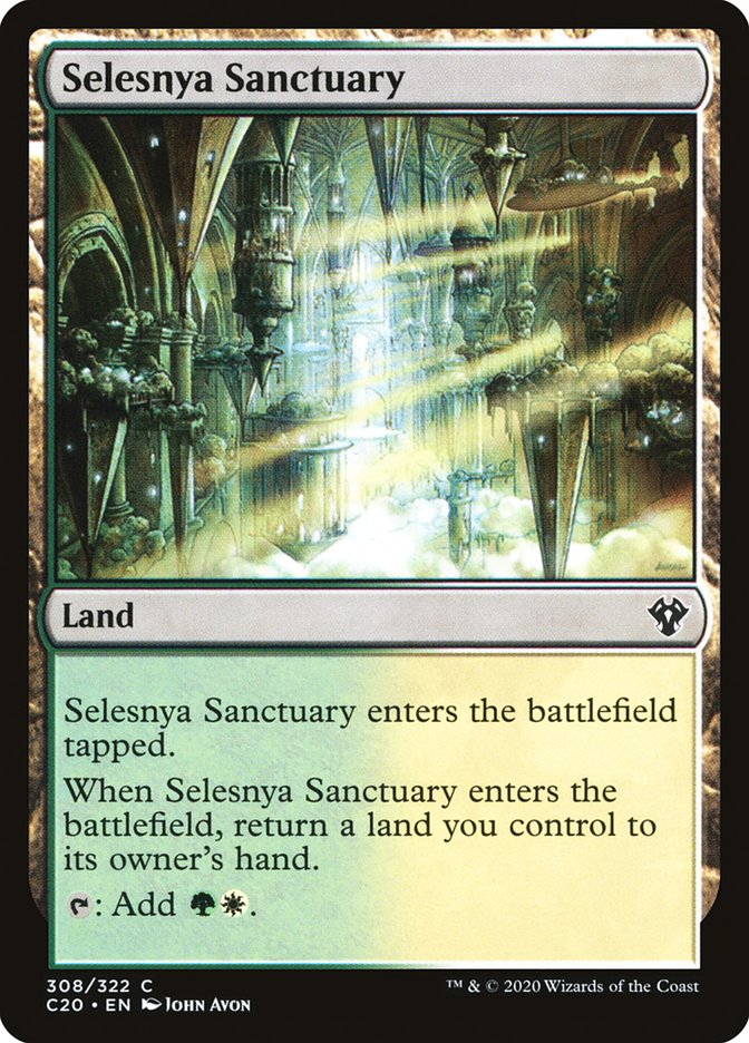 Selesnya Sanctuary [Commander 2020] | Black Swamp Games