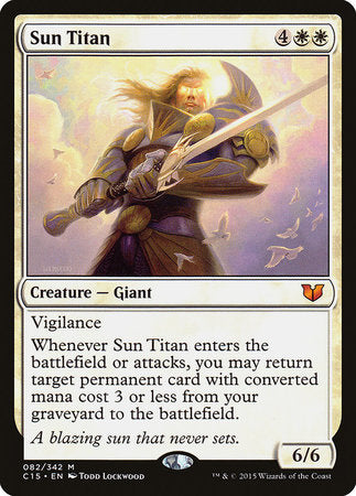 Sun Titan [Commander 2015] | Black Swamp Games