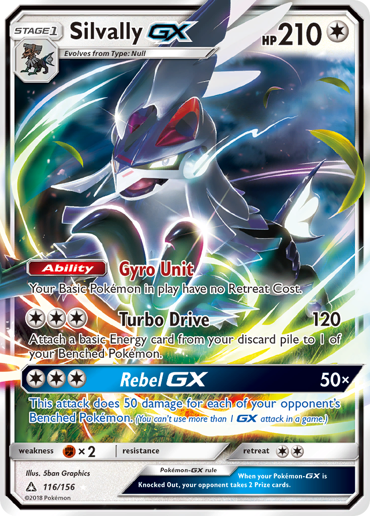 Silvally GX (116/156) [Sun & Moon: Ultra Prism] | Black Swamp Games