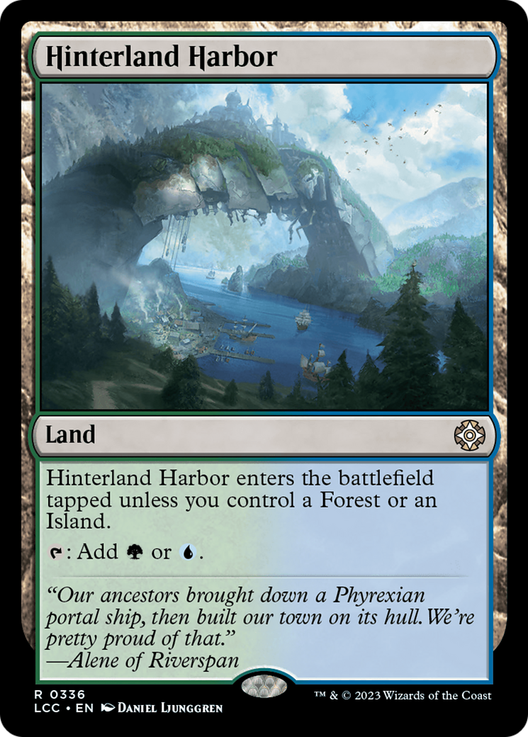 Hinterland Harbor [The Lost Caverns of Ixalan Commander] | Black Swamp Games