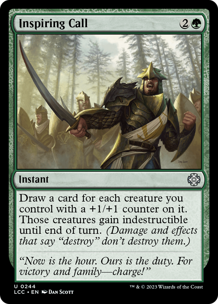 Inspiring Call [The Lost Caverns of Ixalan Commander] | Black Swamp Games