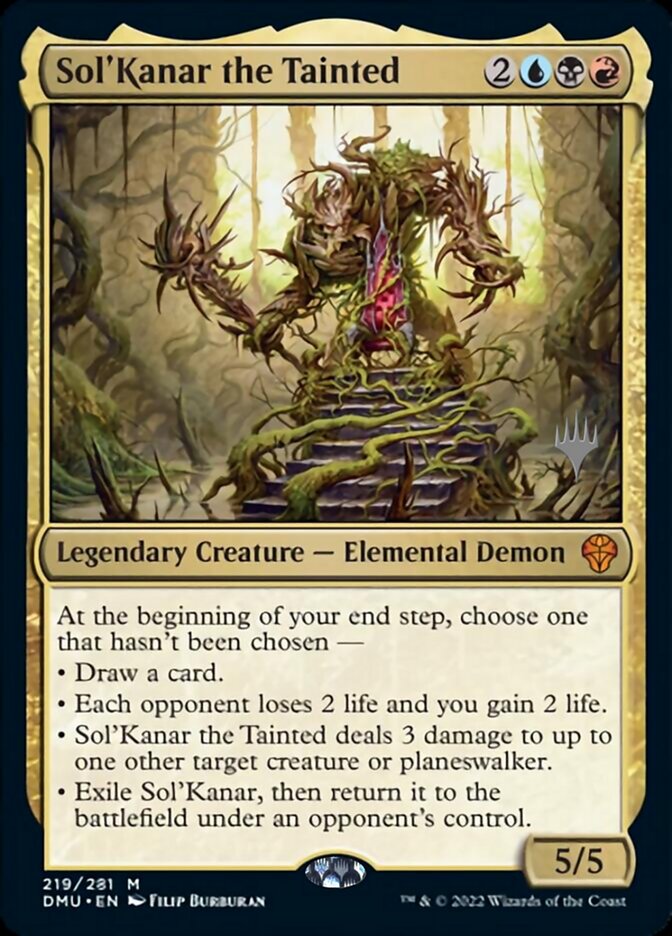 Sol'Kanar the Tainted (Promo Pack) [Dominaria United Promos] | Black Swamp Games