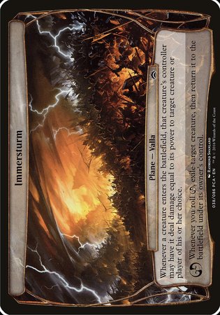 Immersturm (Planechase Anthology) [Planechase Anthology Planes] | Black Swamp Games