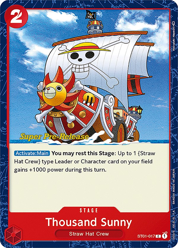 Thousand Sunny [Super Pre-Release Starter Deck: Straw Hat Crew] | Black Swamp Games