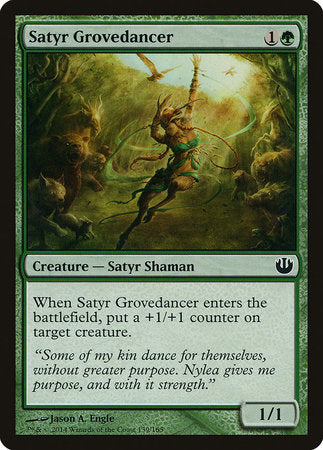 Satyr Grovedancer [Journey into Nyx] | Black Swamp Games