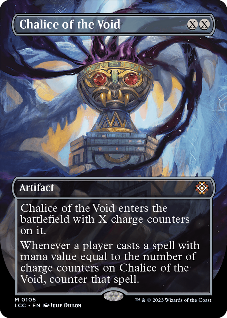 Chalice of the Void (Borderless) [The Lost Caverns of Ixalan Commander] | Black Swamp Games