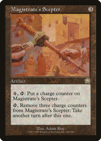 Magistrate's Scepter [Mercadian Masques] | Black Swamp Games