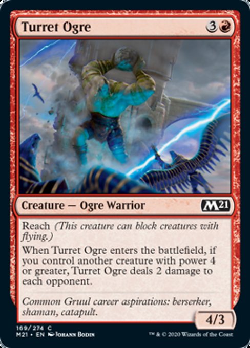 Turret Ogre [Core Set 2021] | Black Swamp Games