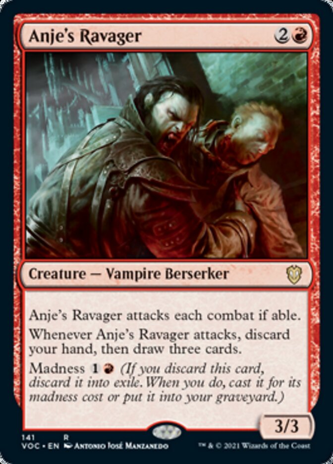 Anje's Ravager [Innistrad: Crimson Vow Commander] | Black Swamp Games