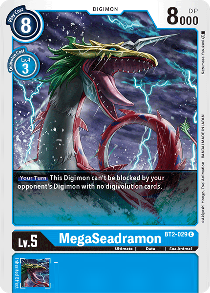 MegaSeadramon [BT2-029] [Release Special Booster Ver.1.5] | Black Swamp Games