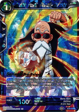 Master Roshi, Masterly Majesty [BT8-032_PR] | Black Swamp Games