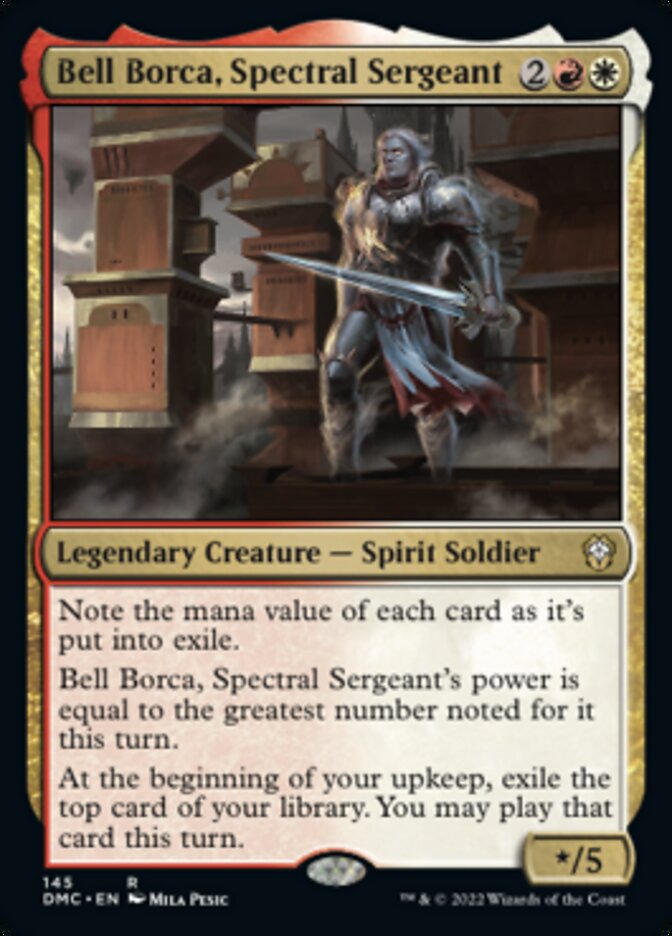 Bell Borca, Spectral Sergeant [Dominaria United Commander] | Black Swamp Games