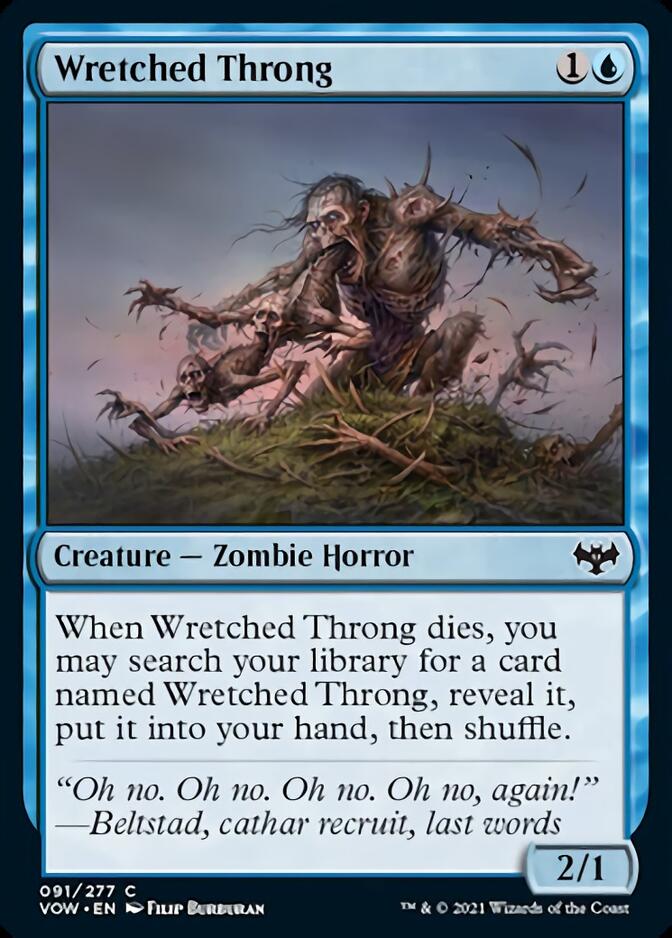 Wretched Throng [Innistrad: Crimson Vow] | Black Swamp Games